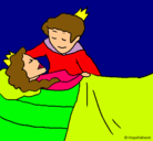 Dibujo La princesa durmiente y el príncipe pintado por Negogar