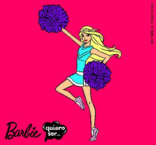 Dibujo Barbie animadora pintado por Ratona15
