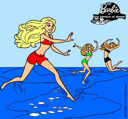 Barbie de regreso a la playa