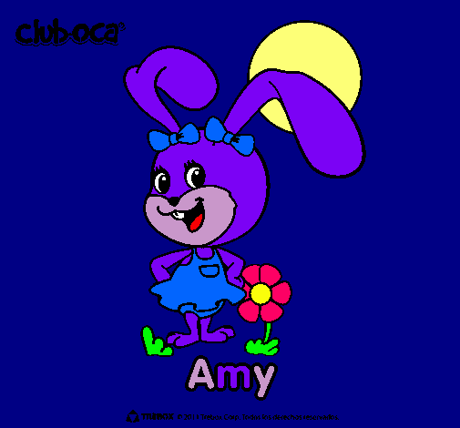 Dibujo Amy pintado por pelusilla