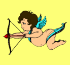 Dibujo Cupido volando pintado por FEFAEW