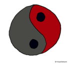 Dibujo Yin yang pintado por ikhtiuul