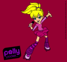 Dibujo Polly Pocket 2 pintado por megaali