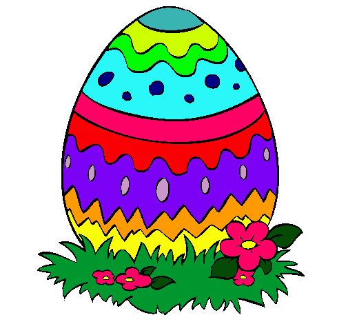 Dibujo Huevo de pascua 2 pintado por lianis