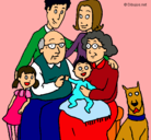 Dibujo Familia pintado por seira9