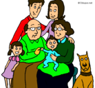 Dibujo Familia pintado por beneranda 