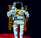 Dibujo Astronauta pintado por a2000