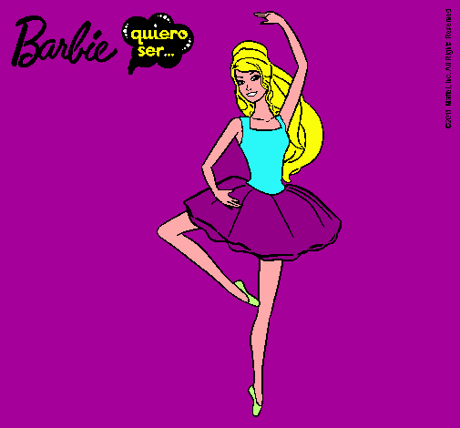 Dibujo De Barbie Bailarina De Ballet Pintado Por Crispy En Dibujos Net El D A A Las