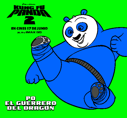 Po el guerrero del dragón