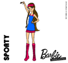 Dibujo Barbie Fashionista 4 pintado por crisguapa