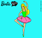 Dibujo Barbie bailarina de ballet pintado por AUFNAOAMAOS 