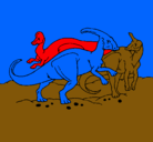 Dibujo Manada de hervíboros pintado por chaparrito