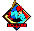 Dibujo Logo de béisbol pintado por hbbmvbm