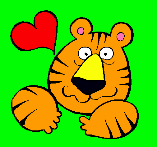 Tigre loco de amor