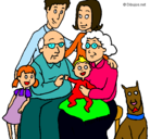 Dibujo Familia pintado por alba01234567