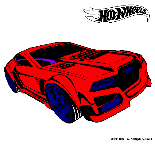 Dibujo Hot Wheels 5 pintado por SubZeroMK