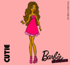 Dibujo Barbie Fashionista 3 pintado por timaine