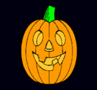 Dibujo Calabaza pintado por regeteare