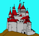 Dibujo Castillo medieval pintado por danielsan