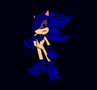 Dibujo Sonic pintado por saulito