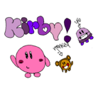 Dibujo Kirby 4 pintado por puiiiiiiiiiii