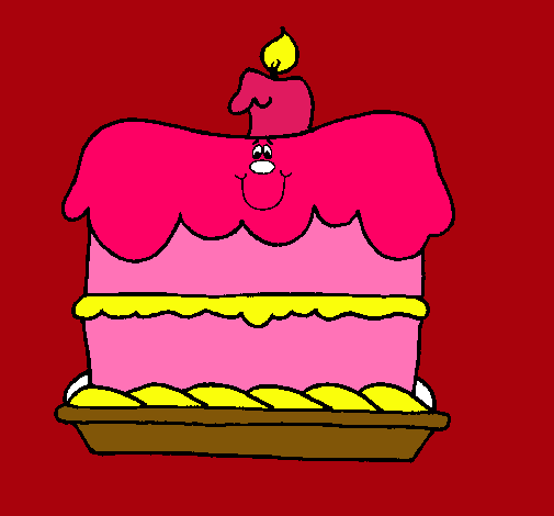 Pastel de cumpleaños