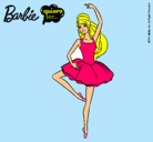 Dibujo Barbie bailarina de ballet pintado por martamarlui