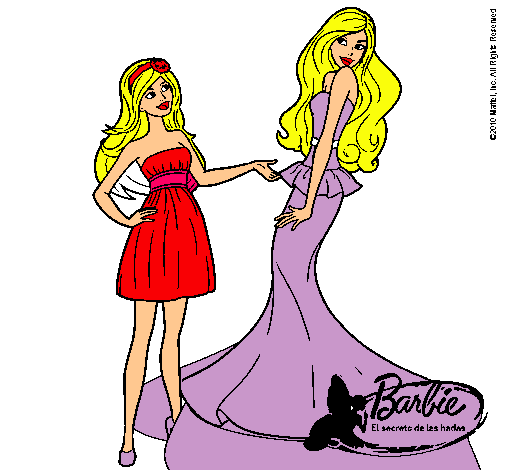 Barbie estrena vestido