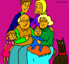 Dibujo Familia pintado por ichidorita 