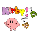 Dibujo Kirby 4 pintado por KamyP