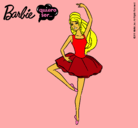 Dibujo Barbie bailarina de ballet pintado por 1212