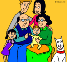 Dibujo Familia pintado por ssumorena