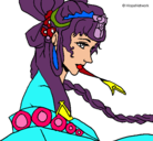 Dibujo Princesa china pintado por valentina709