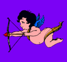 Dibujo Cupido volando pintado por lizbetpolet