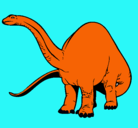 Dibujo Braquiosaurio II pintado por ernes