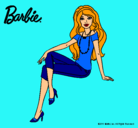 Dibujo Barbie moderna pintado por crisguapa
