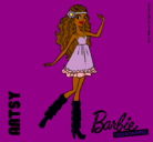 Dibujo Barbie Fashionista 1 pintado por malennna