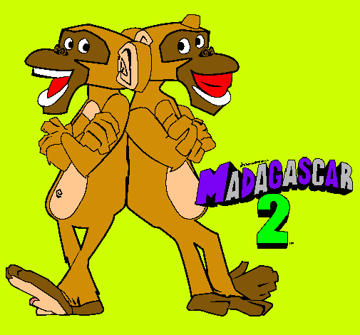 Madagascar 2 Manson y Phil 2