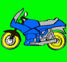 Dibujo Motocicleta pintado por chirito