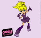 Dibujo Polly Pocket 2 pintado por hadas