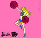 Dibujo Barbie animadora pintado por malennna