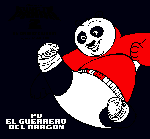 Po el guerrero del dragón