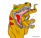 Dibujo Velociraptor II pintado por ernes