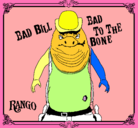 Dibujo Bad Bill pintado por lauber