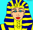 Dibujo Tutankamon pintado por reimundol