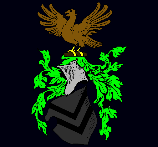 Escudo de armas y aguila 