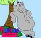 Dibujo Horton pintado por arizgrande