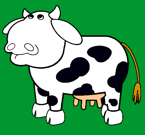 Vaca pensativa