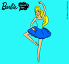 Dibujo Barbie bailarina de ballet pintado por koko2