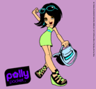 Dibujo Polly Pocket 12 pintado por anaoi